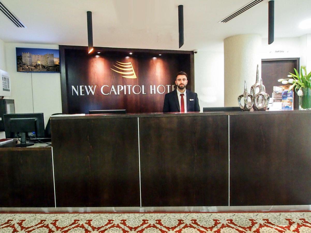 New Capitol Hotel Gerusalemme Esterno foto